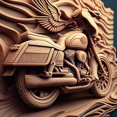 3D модель Harley Davidson Road Glide Limited (STL)